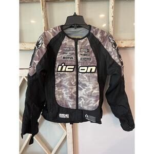 Icon Suzuki womens size small jacket motorcycle motorcross dirt bike